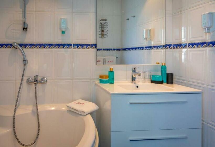 חדר סטנדרט נוף לים, Restaurant Les Venetes