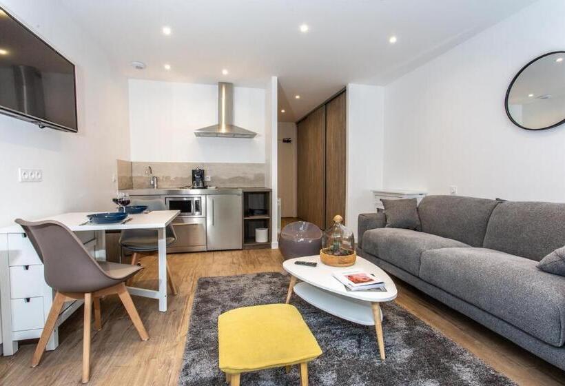 带花园景观的标准工作室, Ty Mad Hôtel