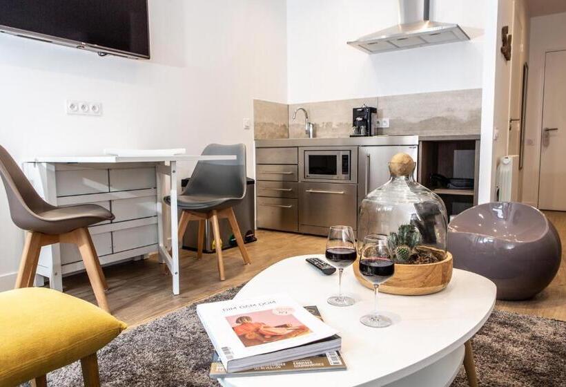 带花园景观的标准工作室, Ty Mad Hôtel