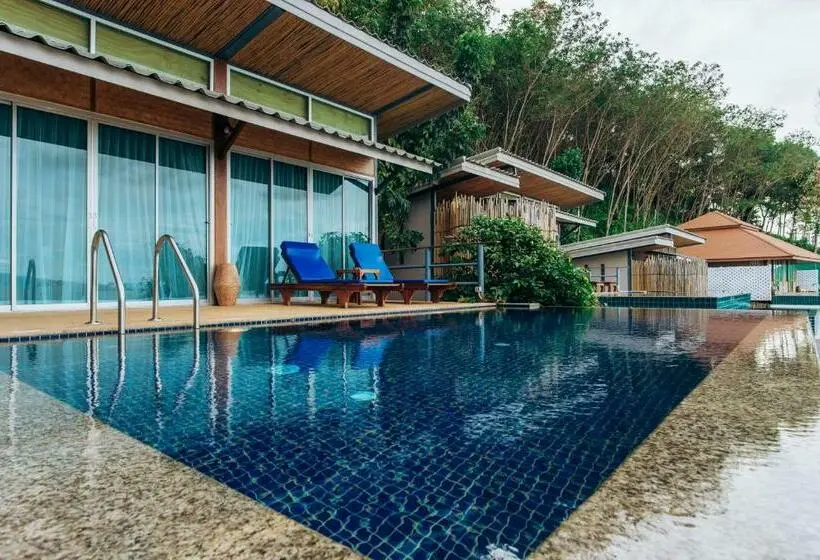 Deluxe-villa 1 Makuuhuone, Koh Yao Yai Hillside Resort