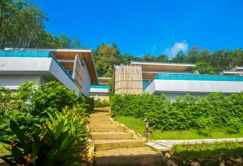 Deluxe-villa 1 Makuuhuone, Koh Yao Yai Hillside Resort