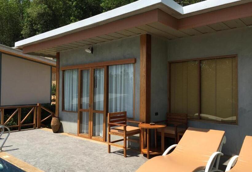 Вилла Deluxe 1 Спальня Вид на Море, Koh Yao Yai Hillside Resort