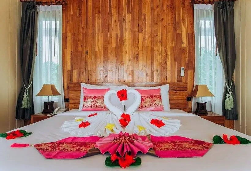 Deluxe-huone Merinäkymä, Koh Yao Yai Hillside Resort