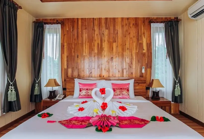 Deluxe-huone Merinäkymä, Koh Yao Yai Hillside Resort