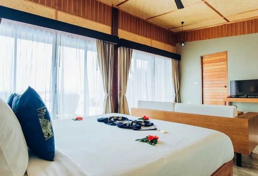 Deluxe-villa 1 Makuuhuone, Koh Yao Yai Hillside Resort