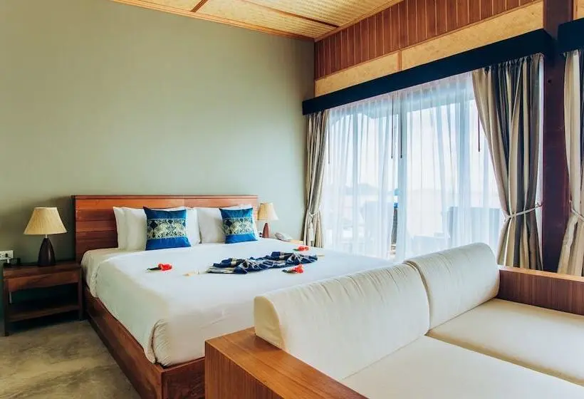 Deluxe-villa 1 Makuuhuone, Koh Yao Yai Hillside Resort