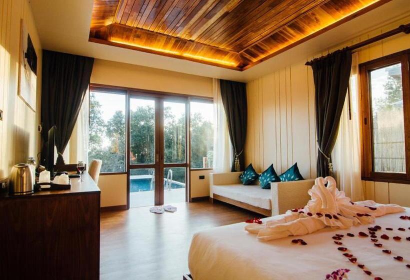 Вилла Deluxe 1 Спальня Вид на Море, Koh Yao Yai Hillside Resort