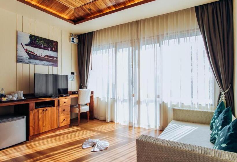 Номер Deluxe Вид на Море, Koh Yao Yai Hillside Resort