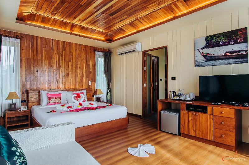 Вилла Deluxe 1 Спальня Вид на Море, Koh Yao Yai Hillside Resort