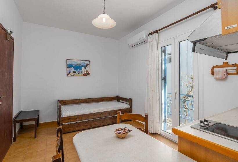 带1个卧室的公寓, Tilemachos Rooms & Studios