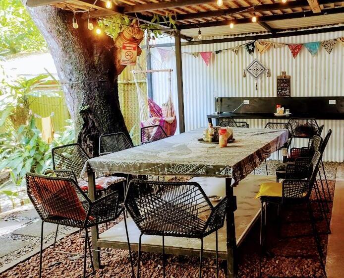 سرير فى غرفة مشتركه, Casajungla Hostel