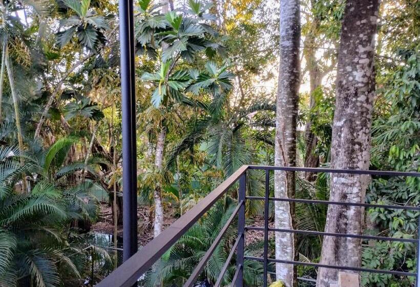 غرفة قياسية مطلّة علي الحديقة, Casajungla Hostel