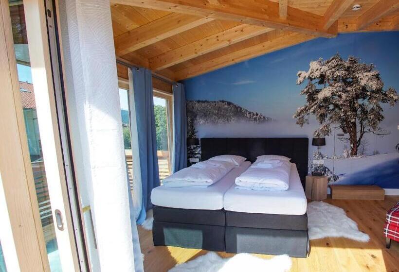 带大床的高级房间, Alpenliebe Design