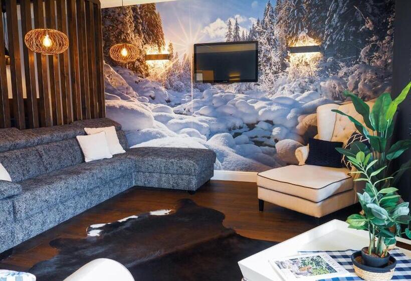 جناح سرير كينج, Alpenliebe Design