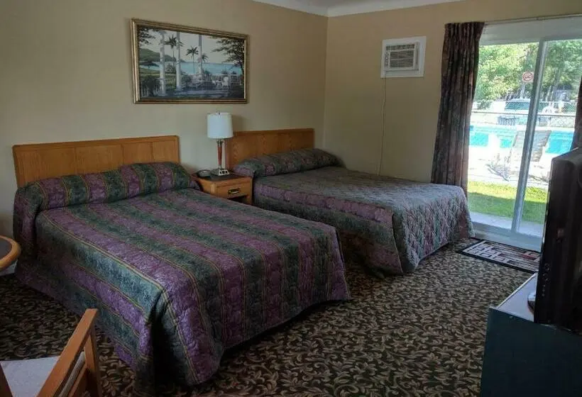 Standard-huone 2 Parivuodetta, Franklin Motel, Tent & Trailer Park