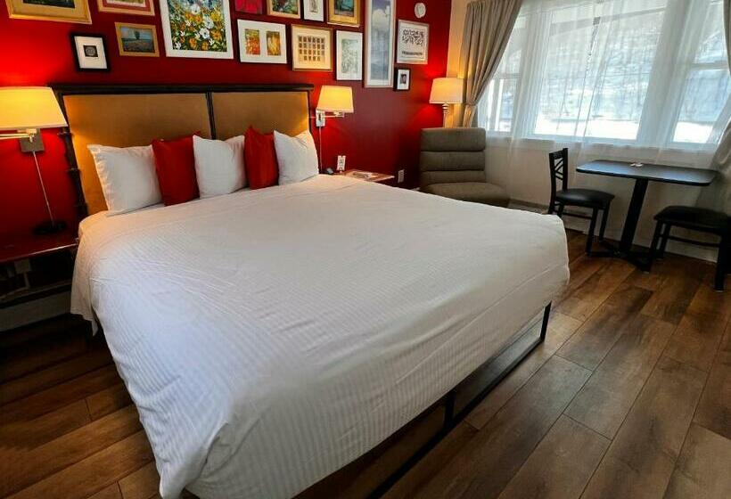 اتاق استاندارد با تخت بزرگ, Sleep Woodstock Motel