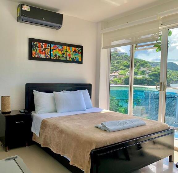 اتاق استاندارد با چشمانداز دریا, Hostal Viña Del Mar