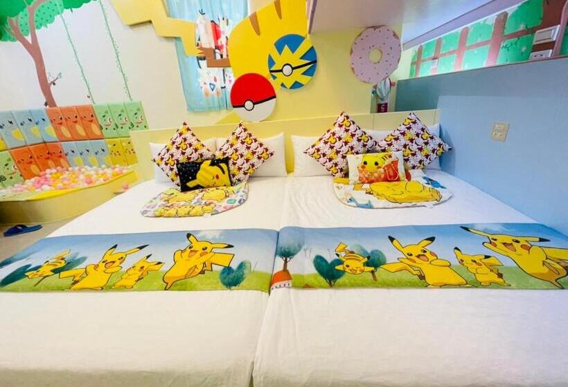 سوییت خانوادگی, 芹菜芋頭親子民宿