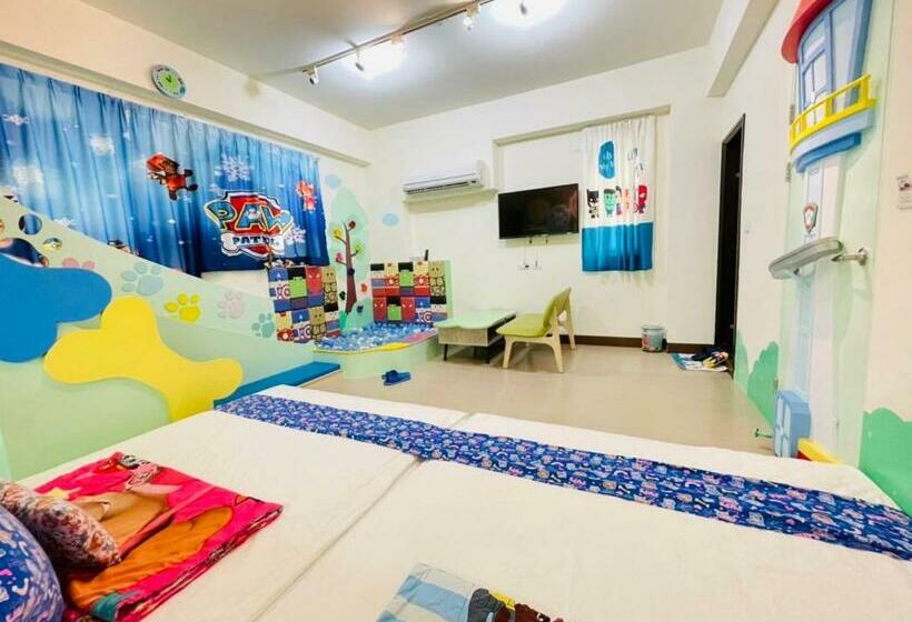 سوئیت جونیور خانوادگی, 芹菜芋頭親子民宿