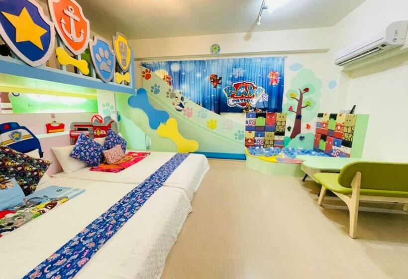 سوئیت جونیور خانوادگی, 芹菜芋頭親子民宿