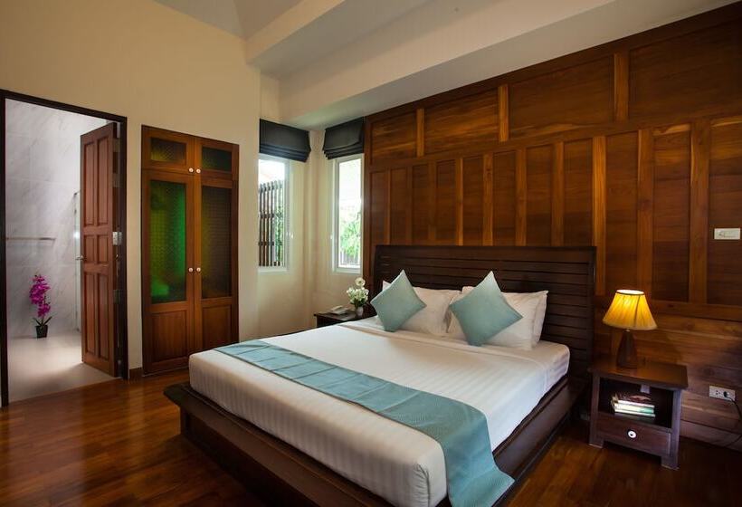 침실 1개 디럭스 빌라, Pattra Vill Resort