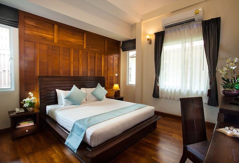 침실 1개 디럭스 빌라, Pattra Vill Resort