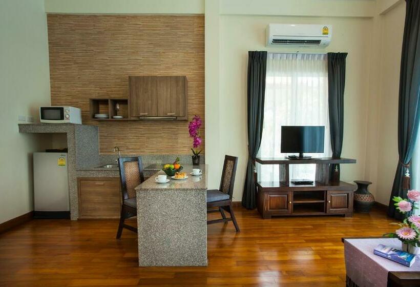 침실 1개 디럭스 빌라, Pattra Vill Resort