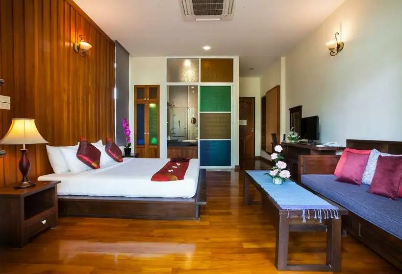 バルコニー付きデラックスルーム, Pattra Vill Resort