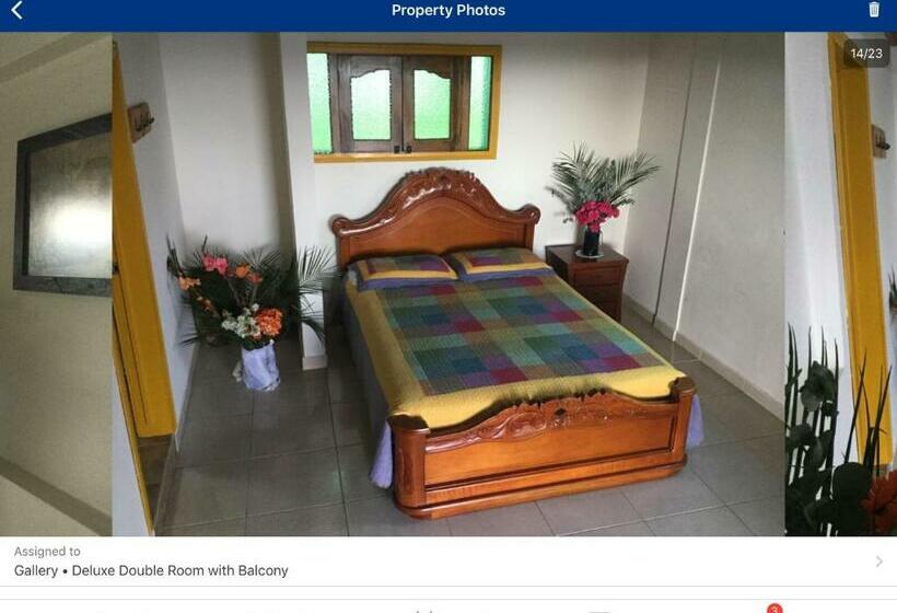 带阳台的豪华间, Casa Pachamama