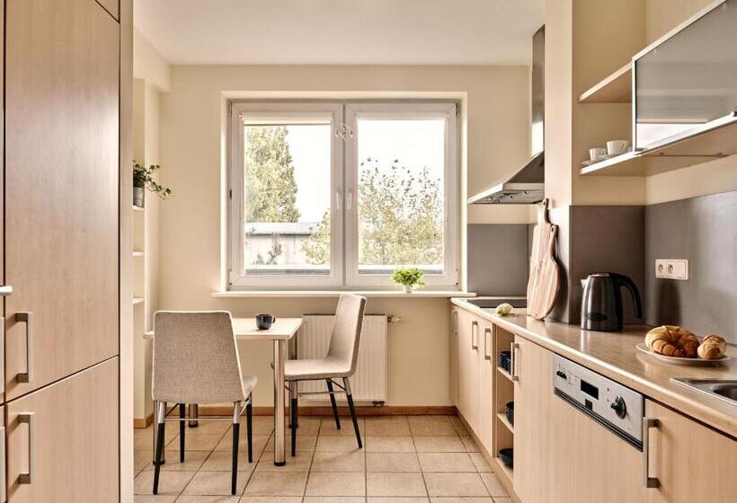 １ベッドルームのデラックスアパートメント, Apartamenty Media Park