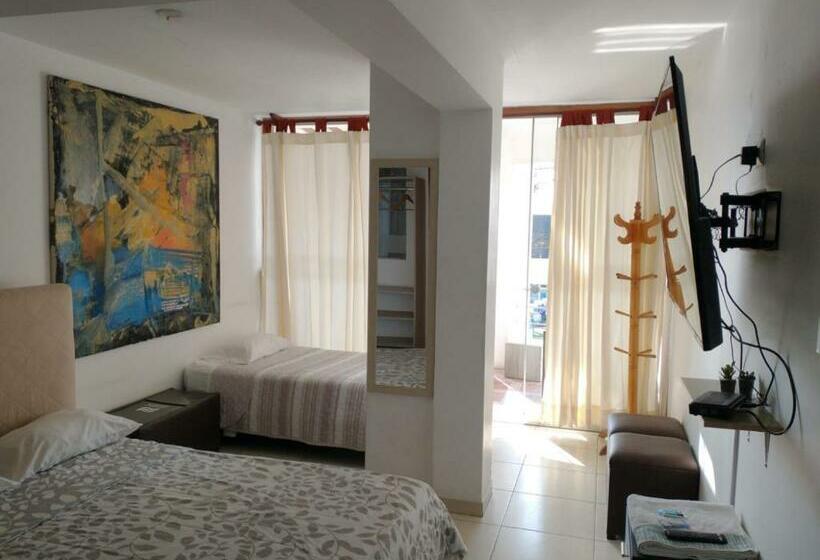 스탠다드 발코니 룸 바다 전망, Huanchaco Paradise