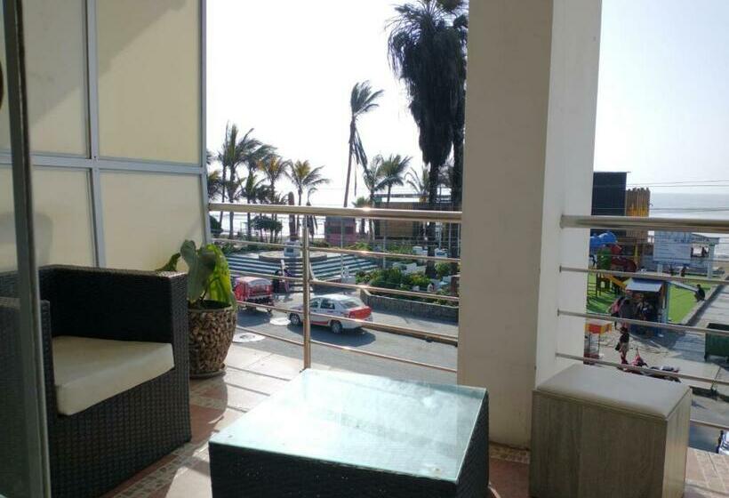 스탠다드 발코니 룸 바다 전망, Huanchaco Paradise