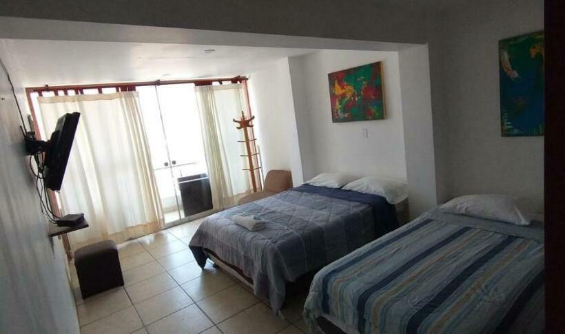 스탠다드 발코니 룸 바다 전망, Huanchaco Paradise