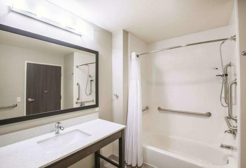 غرفة قياسية سرير كينج لذوى الإحتياجات الخاصة, La Quinta By Wyndham Tulsa Broken Arrow