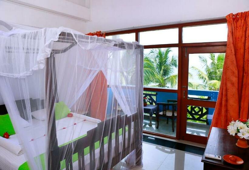 חדר דלוקס עם מרפסת נוף לים, Southern Star