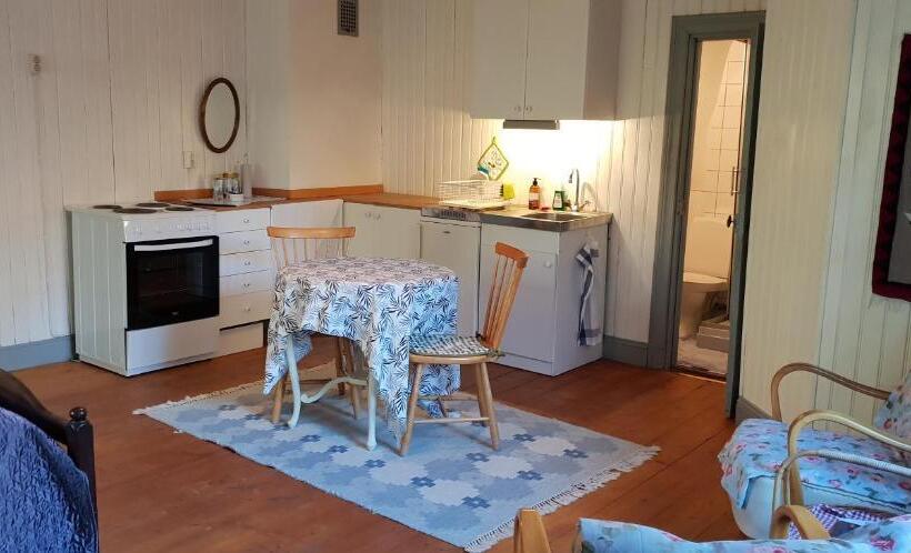 Апартаменты 1 Спальня Нижний Этаж, Stockholm B&b Cottage