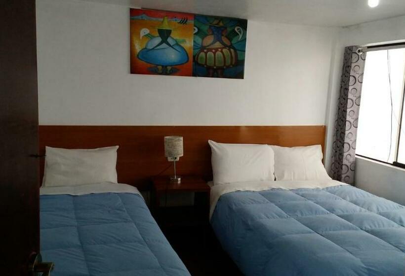 اتاق استاندارد با سرویس بهداشتی مشترک, Inka's Rest Hostel