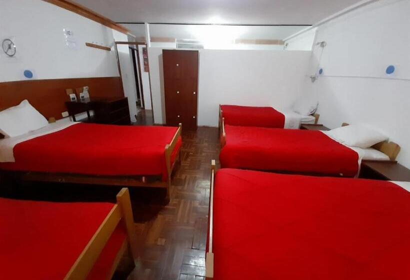 تختخواب در اتاق مشترک, Inka's Rest Hostel