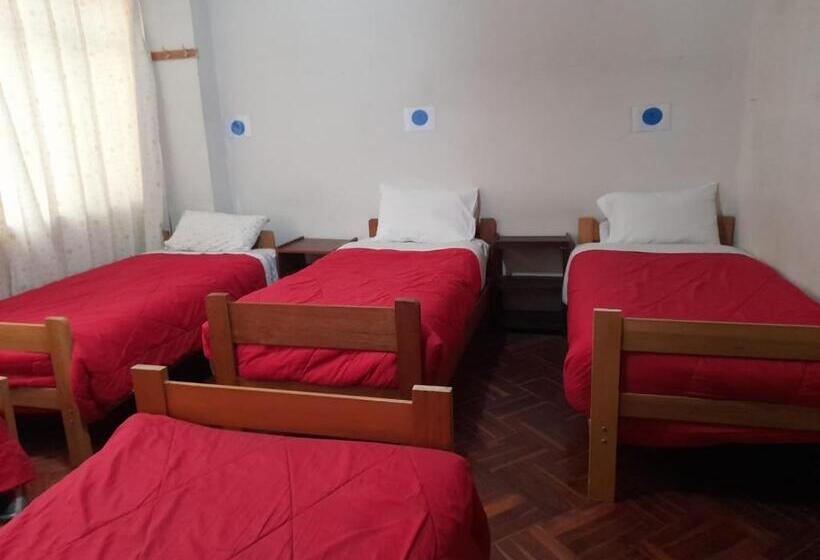 تختخواب در اتاق مشترک, Inka's Rest Hostel