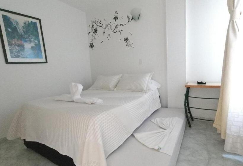 اتاق استاندارد چهارنفره با بالکن, Miami En Melgar