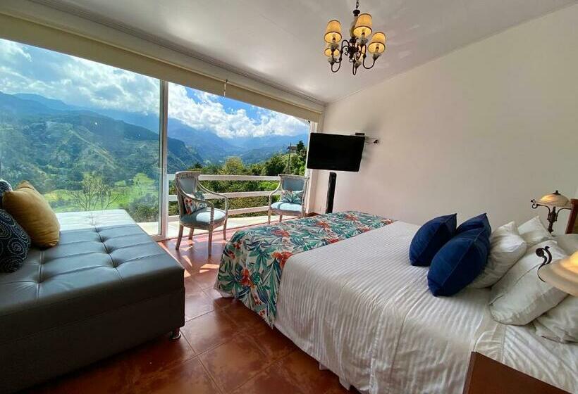 带大床的标准间, El Mirador Del Cocora