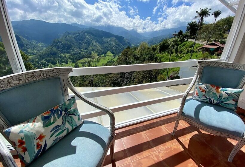 带山景的高级间, El Mirador Del Cocora
