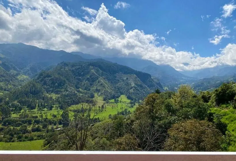 キングサイズベッドのスタンダードルーム, El Mirador Del Cocora