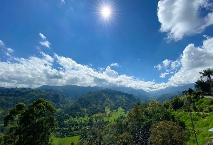 带大床的标准间, El Mirador Del Cocora