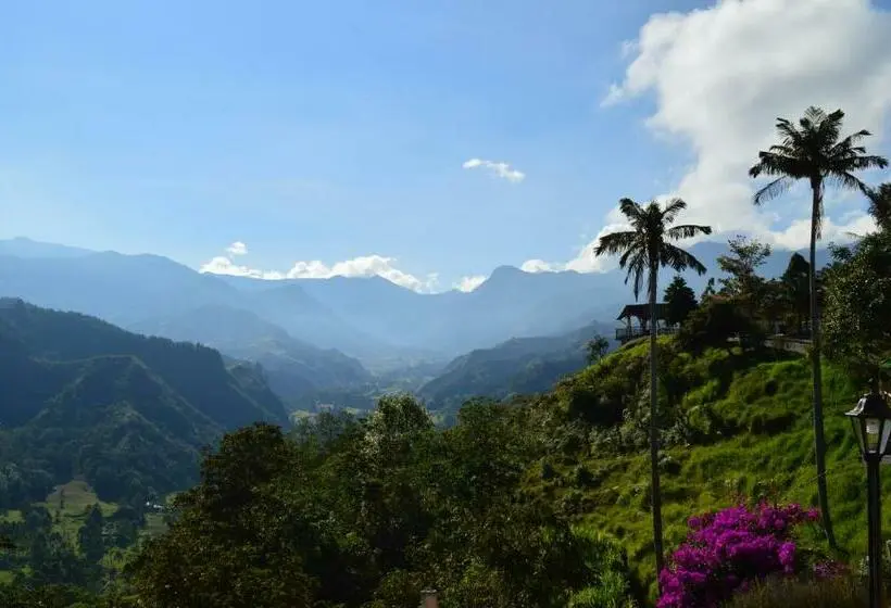 キングサイズベッドのスタンダードルーム, El Mirador Del Cocora