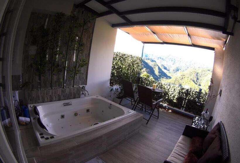 带山景的复式房间, El Mirador Del Cocora