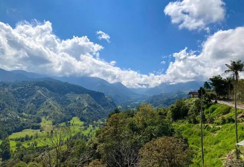 キングサイズベッドのスタンダードルーム, El Mirador Del Cocora