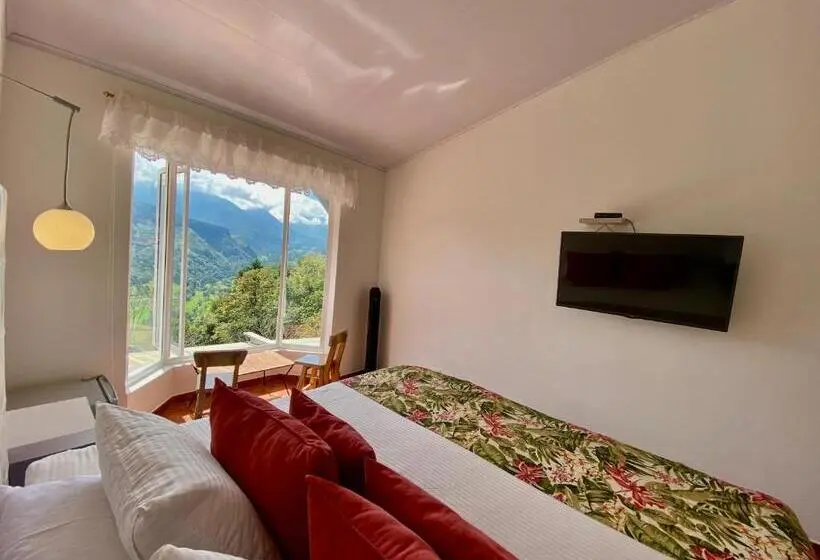 キングサイズベッドのスタンダードルーム, El Mirador Del Cocora