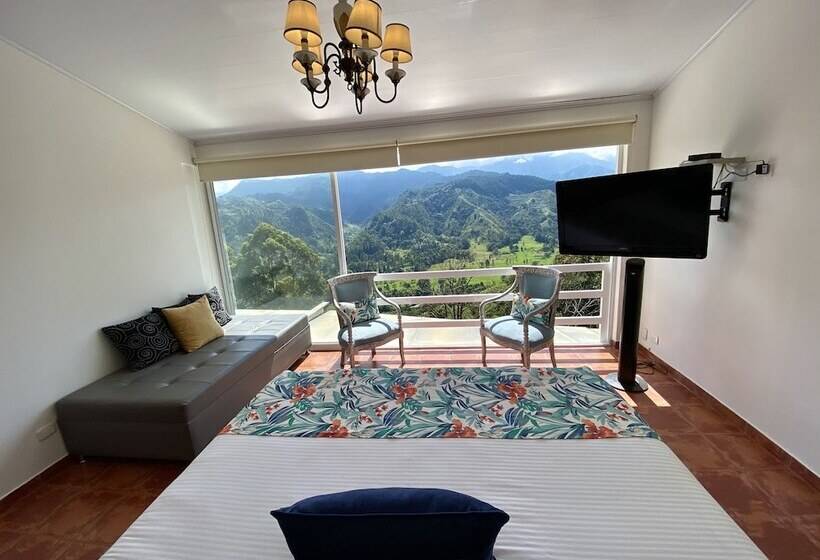 带山景的高级间, El Mirador Del Cocora