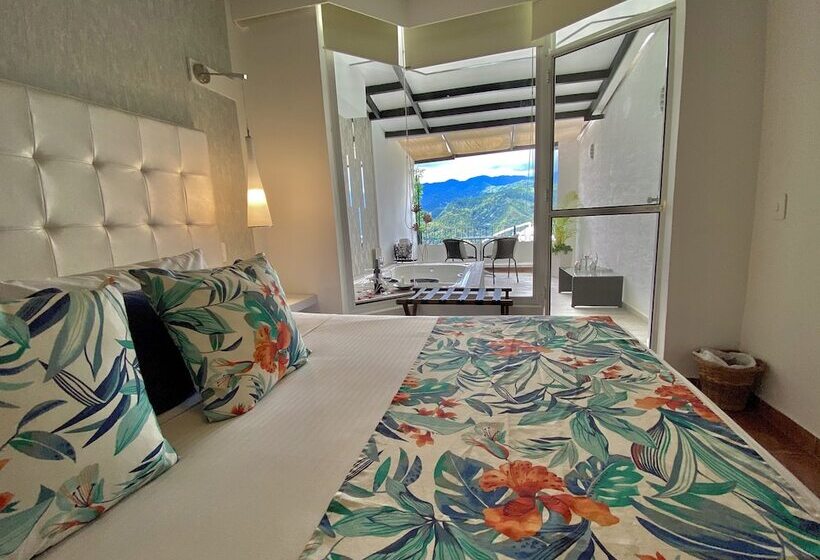 带山景的高级间, El Mirador Del Cocora